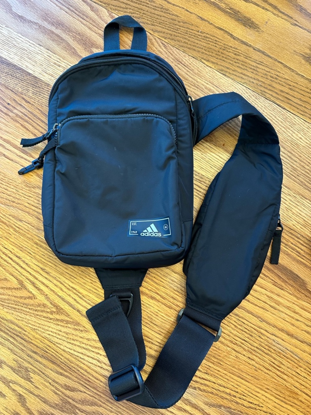 Adidas Black Crossbody Sling Bag